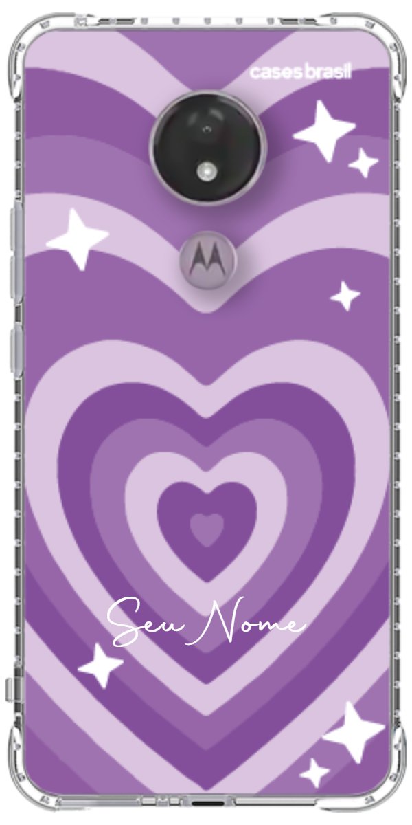 Capinha para Celular Amor Roxinho