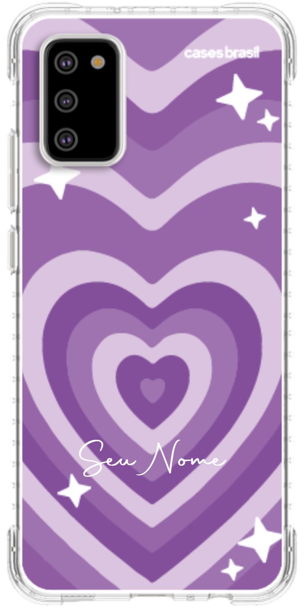 Capinha para Celular Amor Roxinho