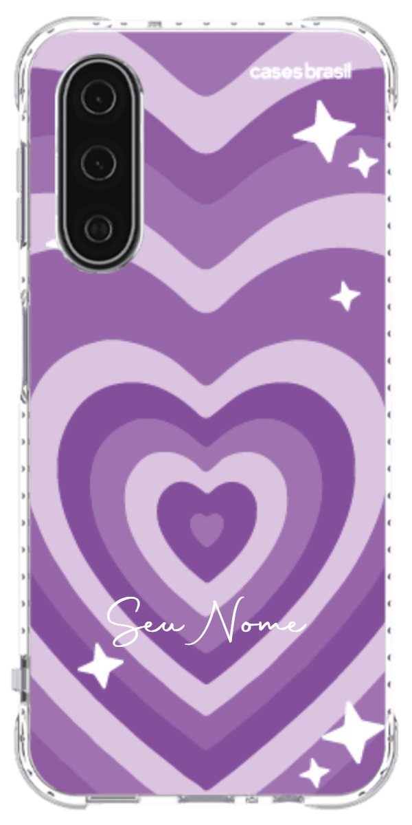 Capinha para Celular Amor Roxinho