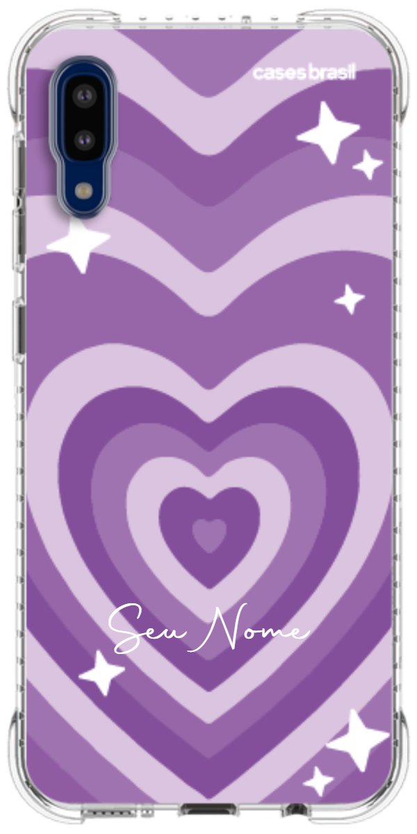 Capinha para Celular Amor Roxinho