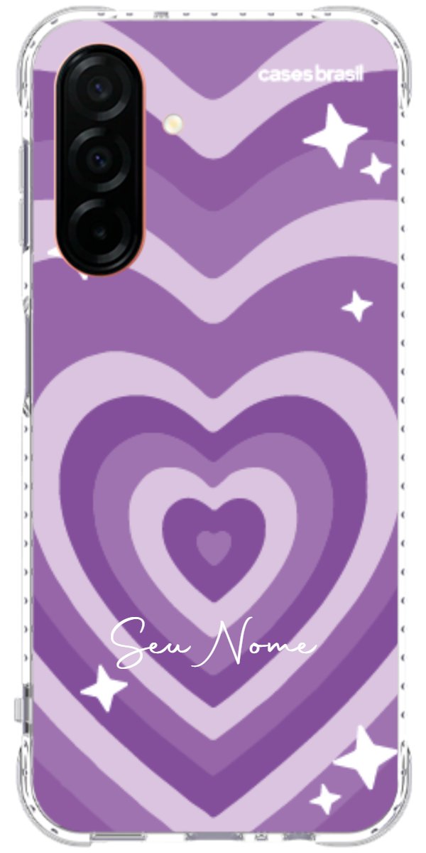 Capinha para Celular Amor Roxinho
