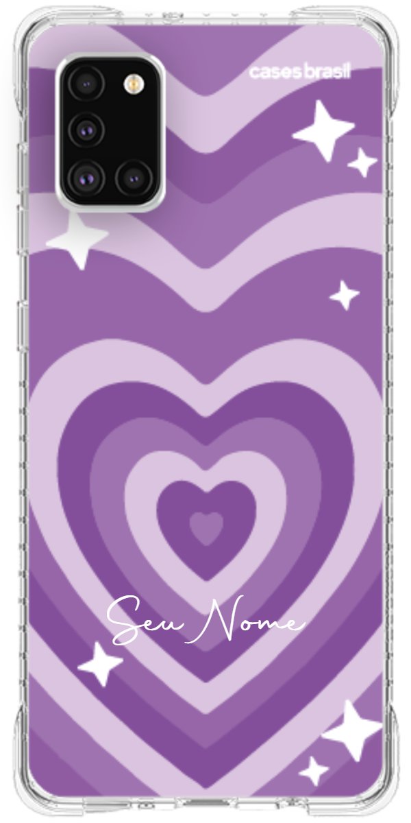 Capinha para Celular Amor Roxinho