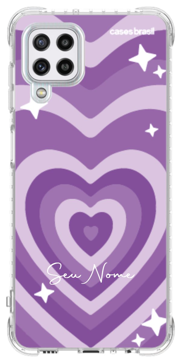 Capinha para Celular Amor Roxinho