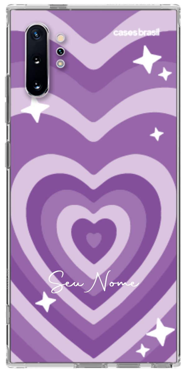 Capinha para Celular Amor Roxinho
