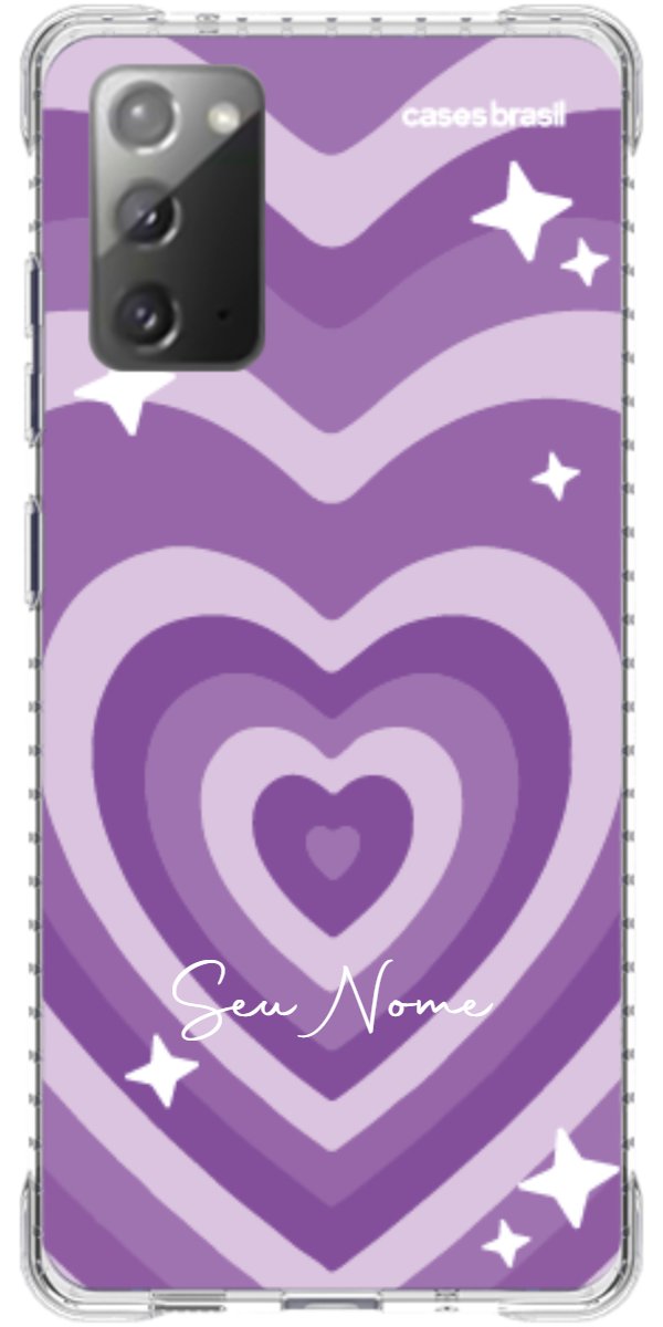 Capinha para Celular Amor Roxinho
