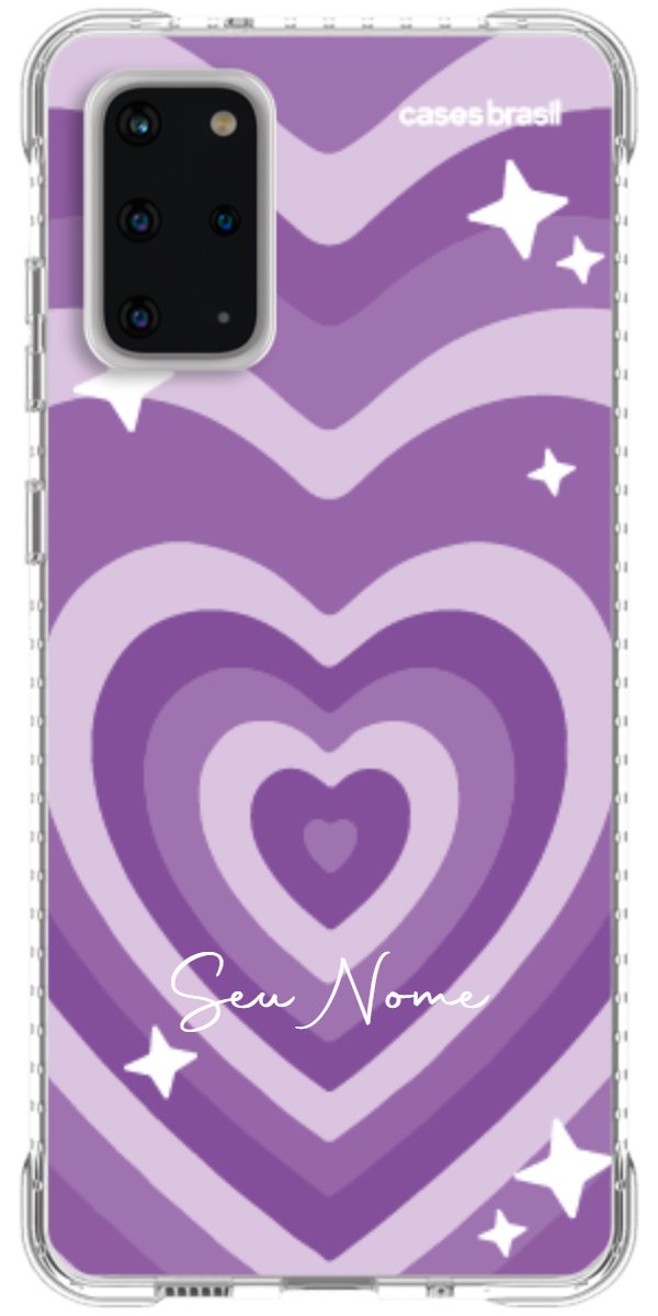 Capinha para Celular Amor Roxinho