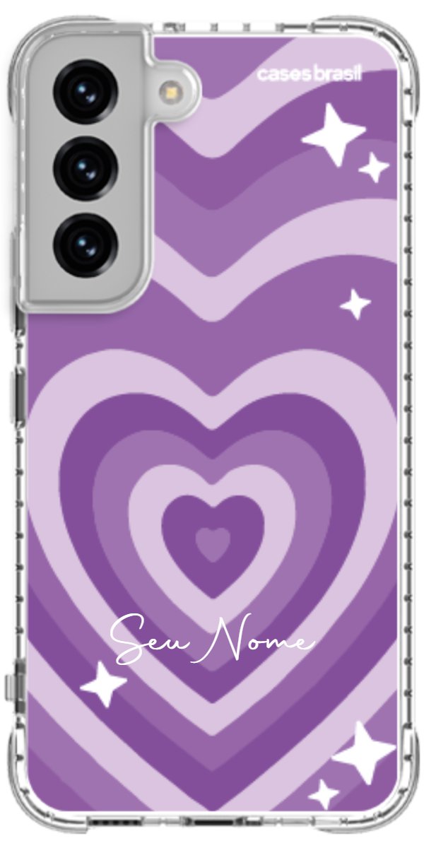 Capinha para Celular Amor Roxinho