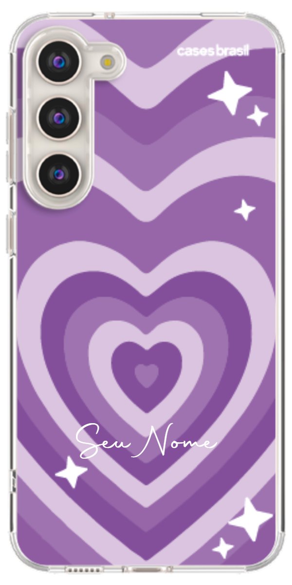 Capinha para Celular Amor Roxinho