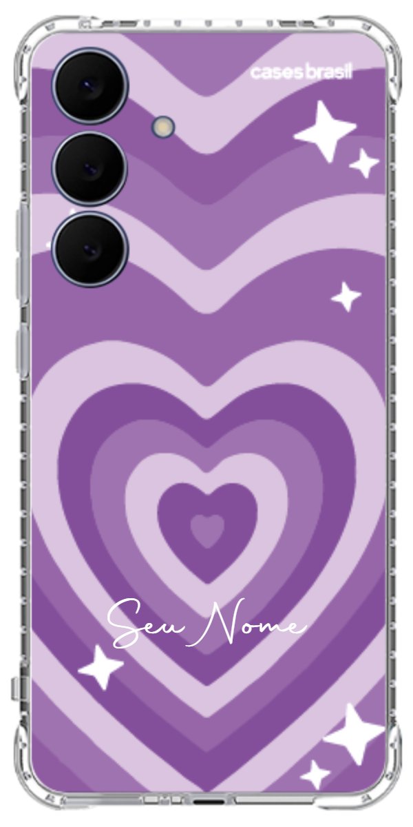 Capinha para Celular Amor Roxinho