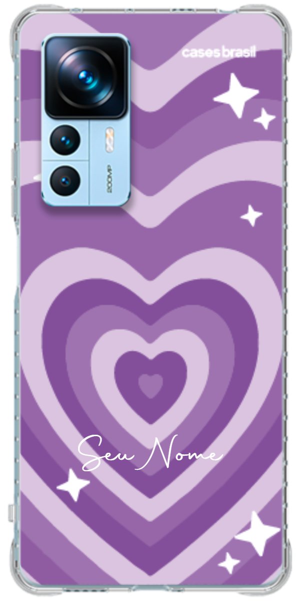 Capinha para Celular Amor Roxinho