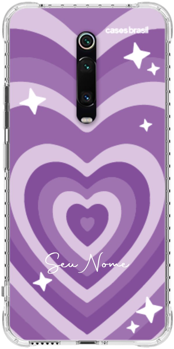Capinha para Celular Amor Roxinho