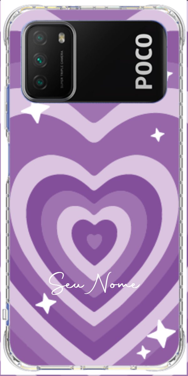 Capinha para Celular Amor Roxinho