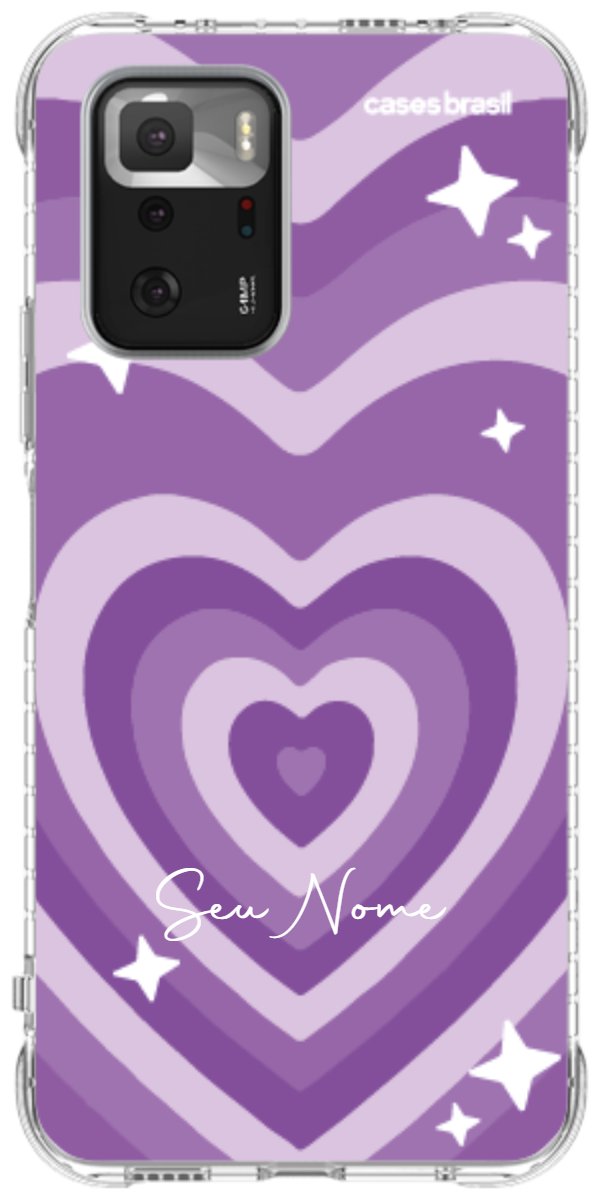 Capinha para Celular Amor Roxinho