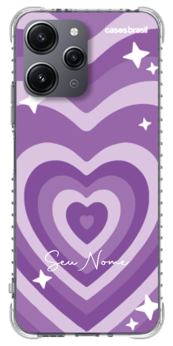 Capinha para Celular Amor Roxinho
