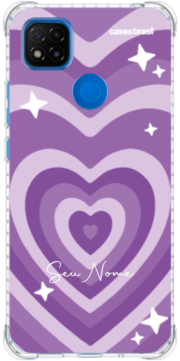 Capinha para Celular Amor Roxinho