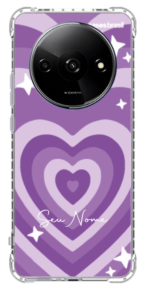 Capinha para Celular Amor Roxinho