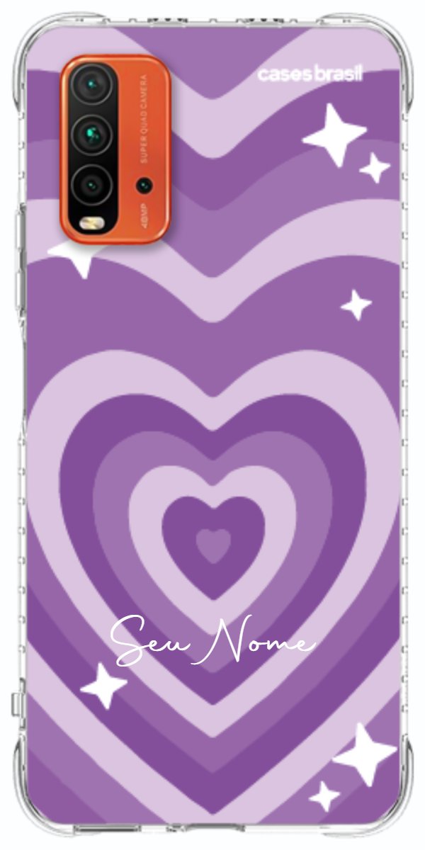 Capinha para Celular Amor Roxinho