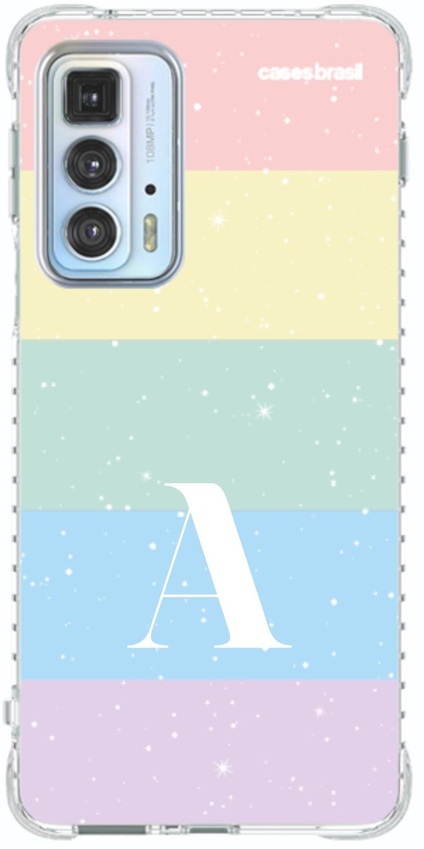 Capinha para Celular Arco-íris Estrelado