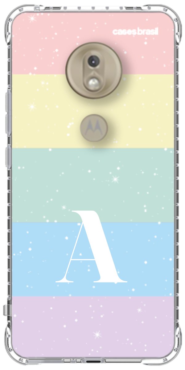 Capinha para Celular Arco-íris Estrelado