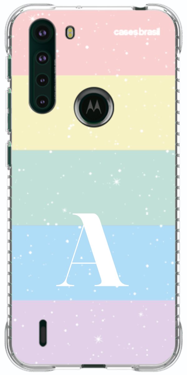 Capinha para Celular Arco-íris Estrelado