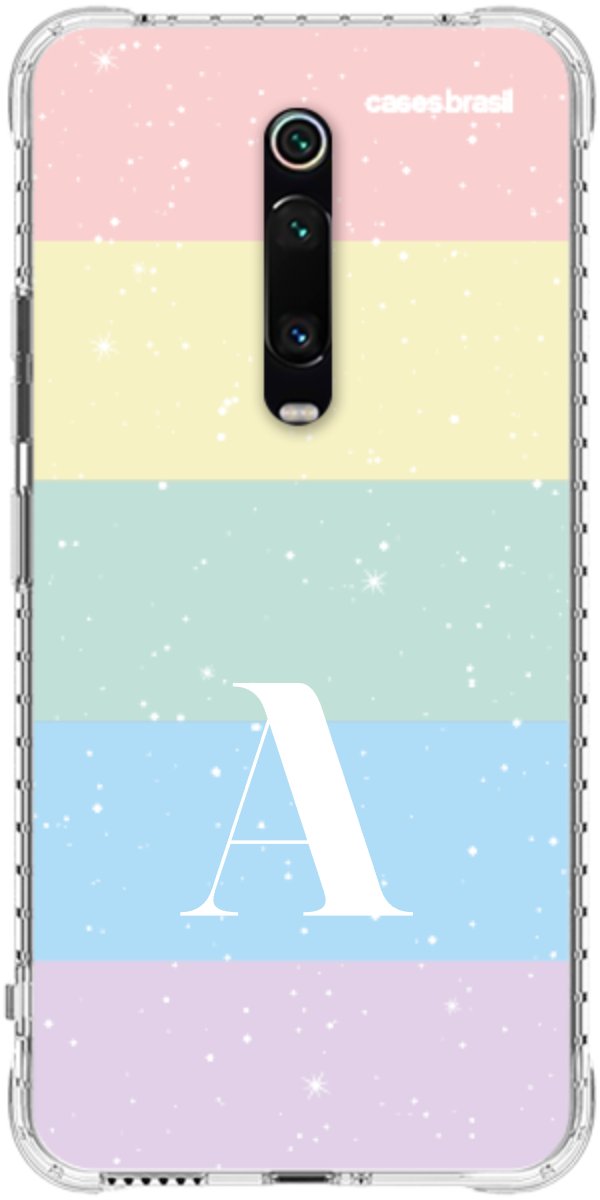 Capinha para Celular Arco-íris Estrelado