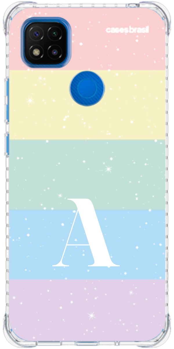Capinha para Celular Arco-íris Estrelado