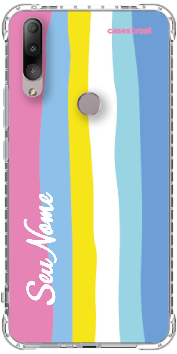 Capinha para Celular Arco-íris Vertical Colorido