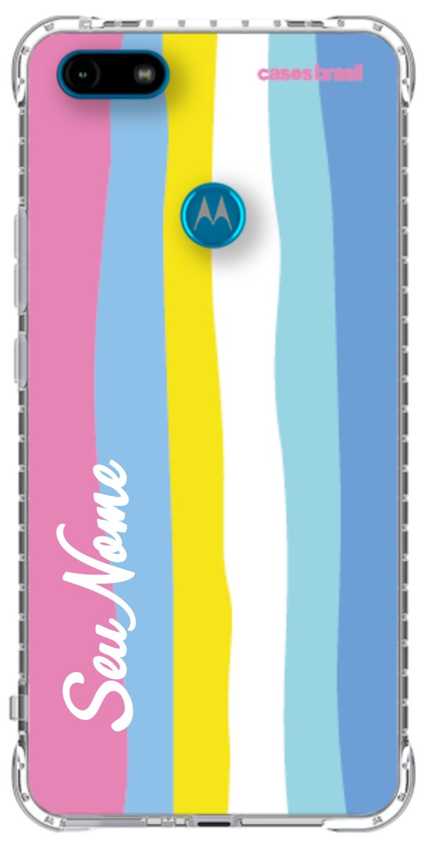 Capinha para Celular Arco-íris Vertical Colorido