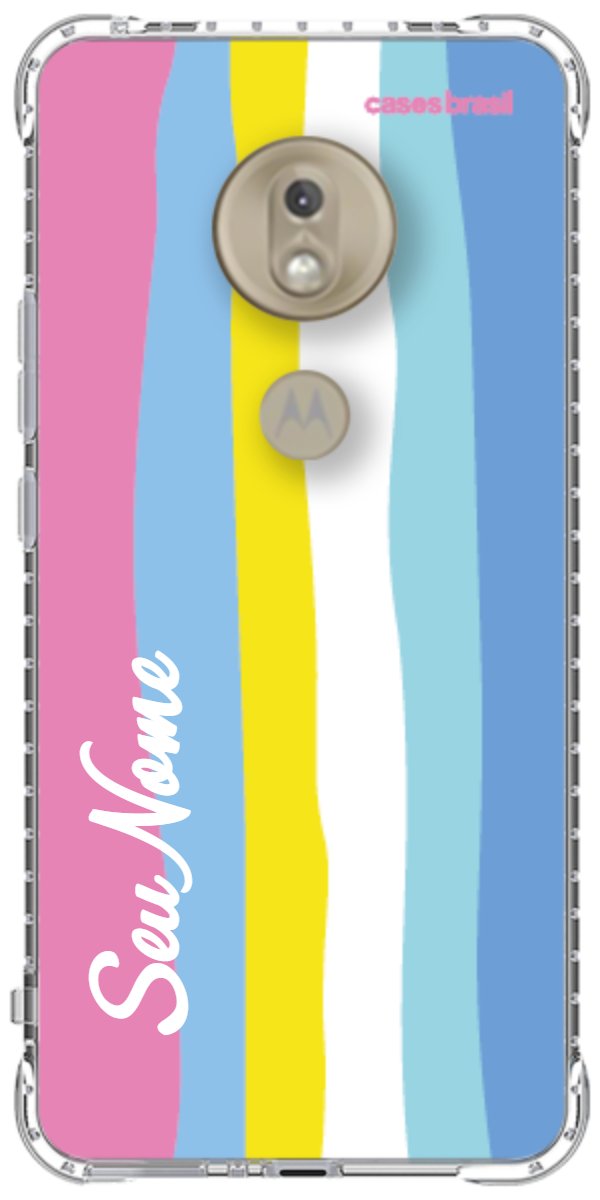 Capinha para Celular Arco-íris Vertical Colorido
