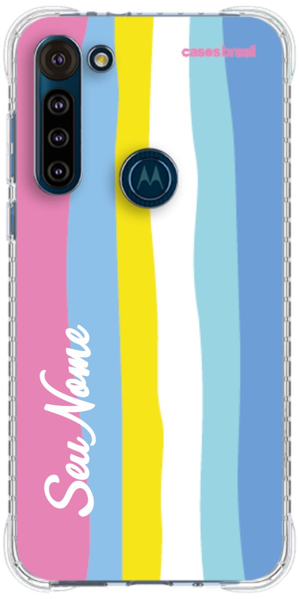 Capinha para Celular Arco-íris Vertical Colorido
