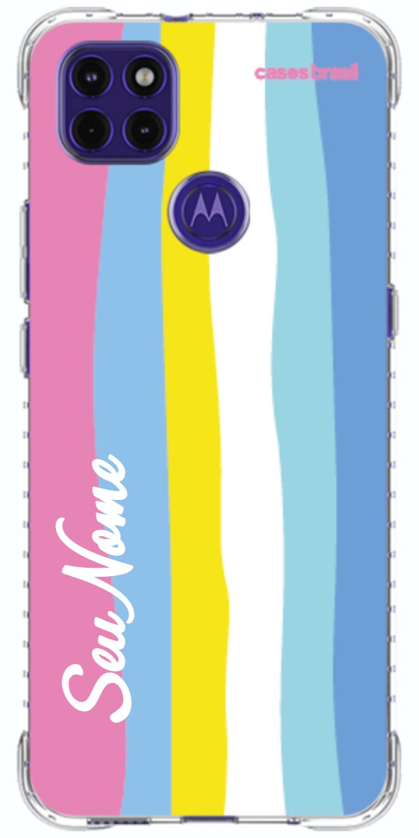 Capinha para Celular Arco-íris Vertical Colorido