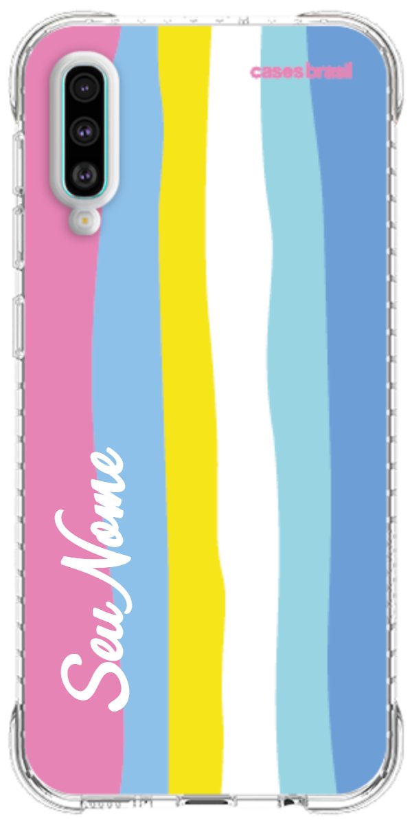 Capinha para Celular Arco-íris Vertical Colorido