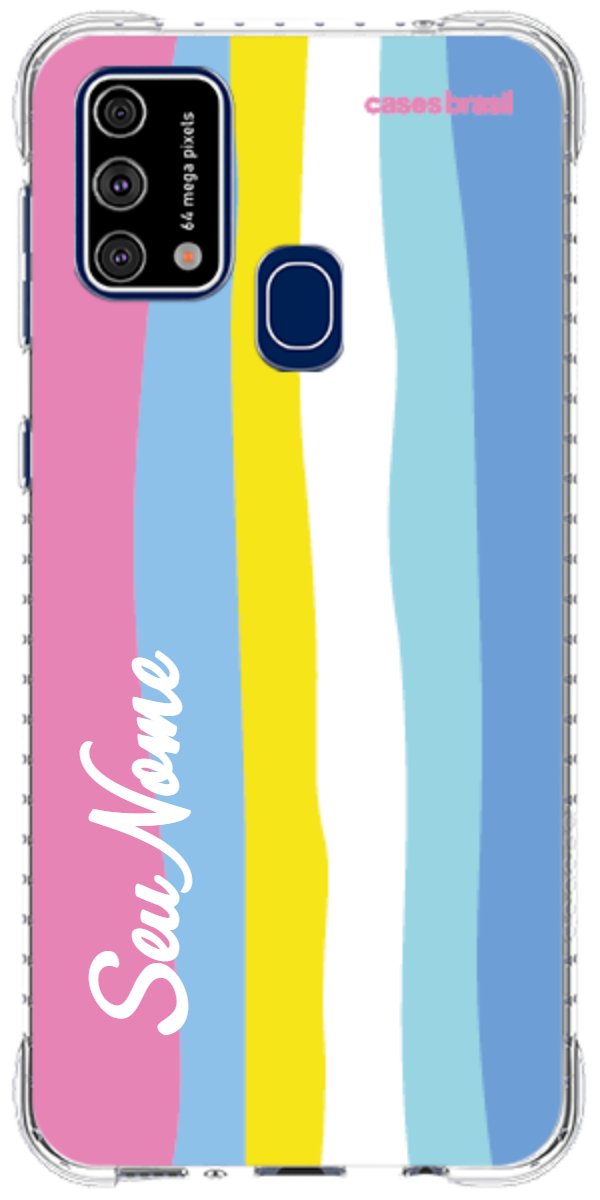 Capinha para Celular Arco-íris Vertical Colorido