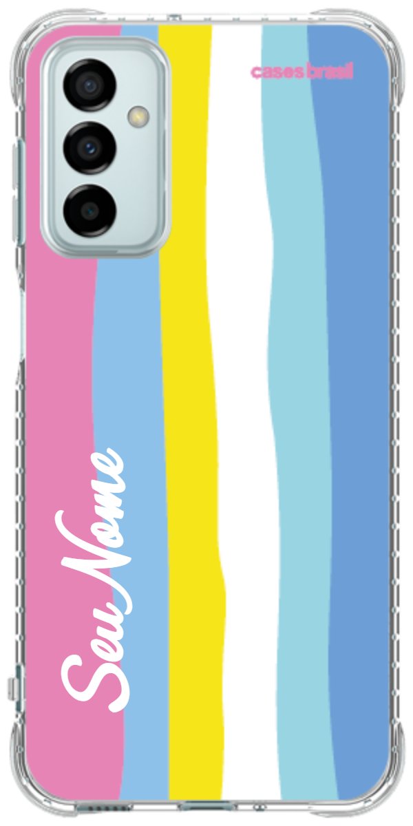 Capinha para Celular Arco-íris Vertical Colorido