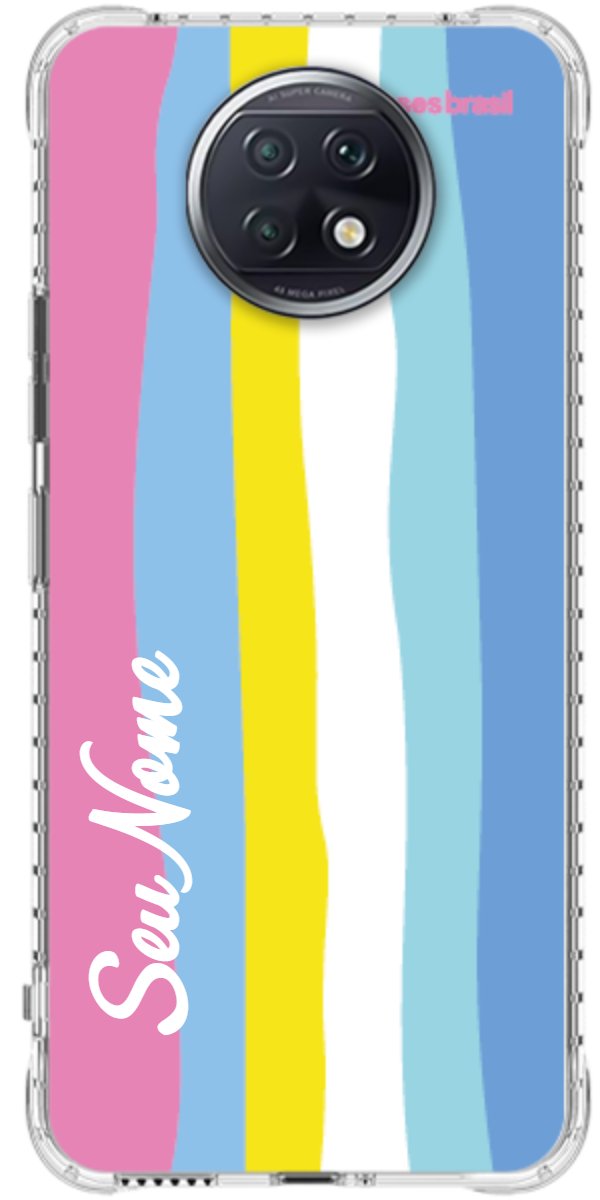 Capinha para Celular Arco-íris Vertical Colorido