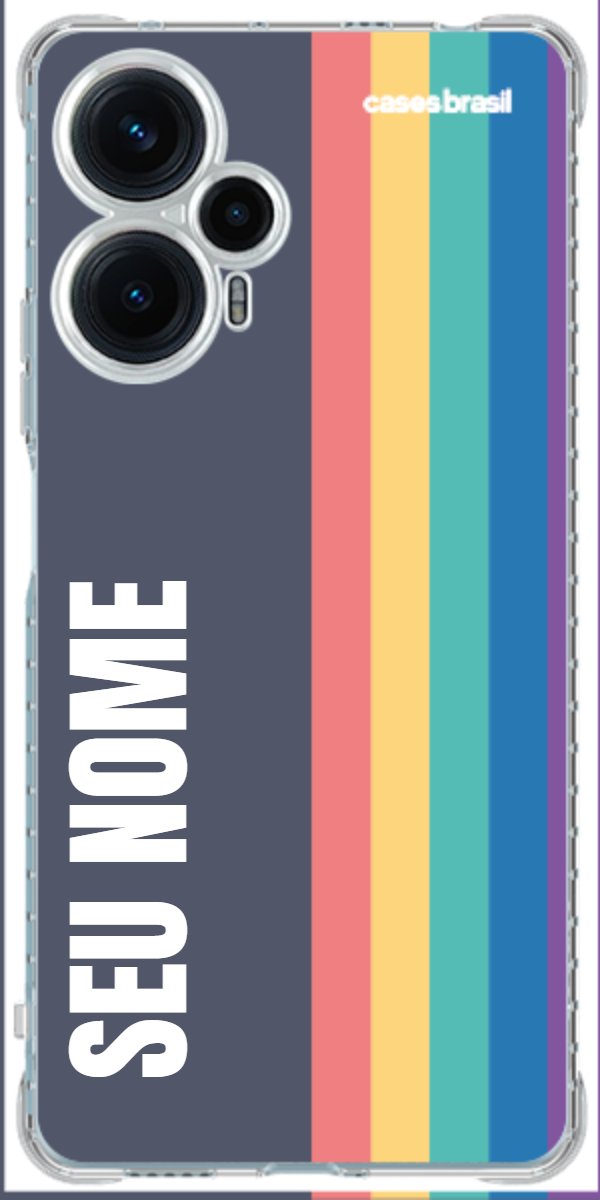 Capinha para Celular Arco-íris Pride