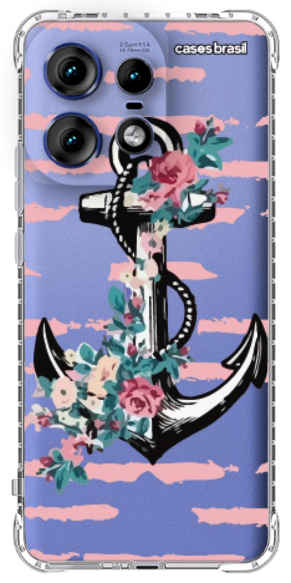 Capinha para Celular Âncora Floral