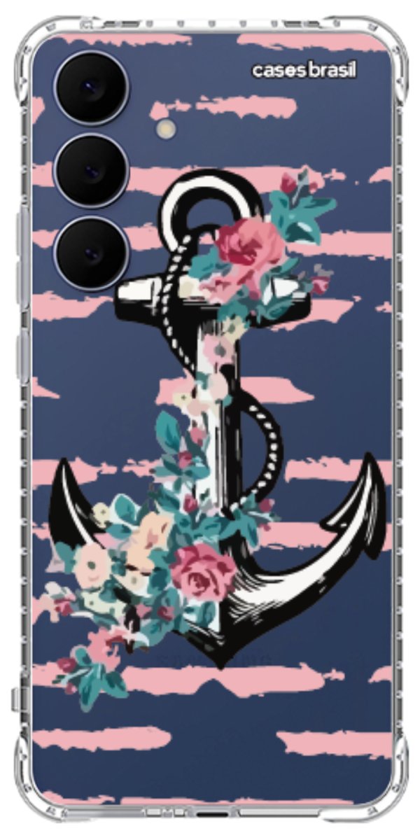 Capinha para Celular Âncora Floral