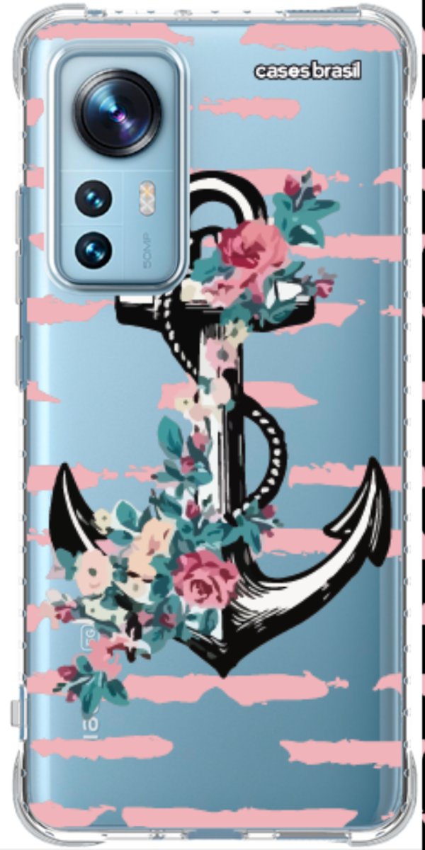 Capinha para Celular Âncora Floral