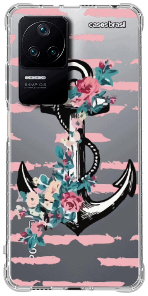 Capinha para Celular Âncora Floral