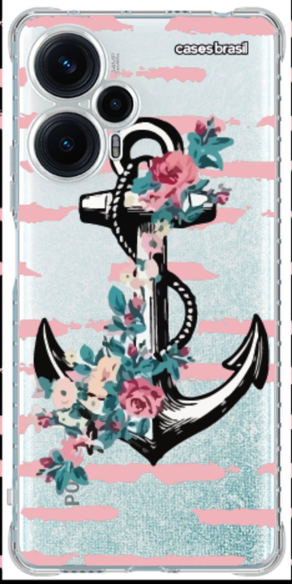 Capinha para Celular Âncora Floral