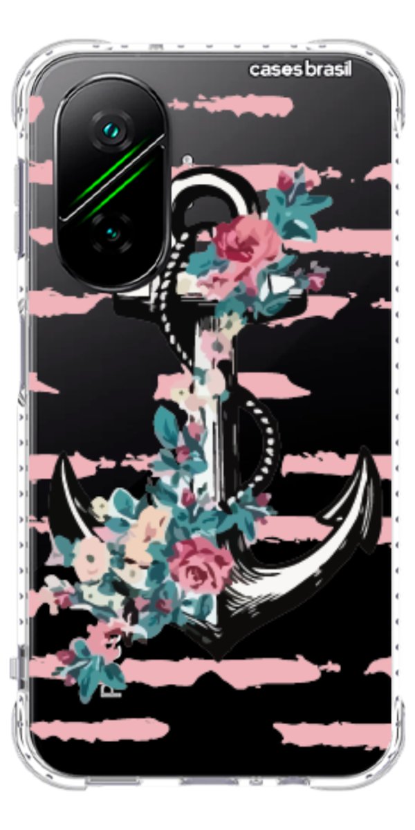 Capinha para Celular Âncora Floral