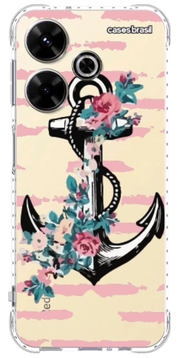 Capinha para Celular Âncora Floral
