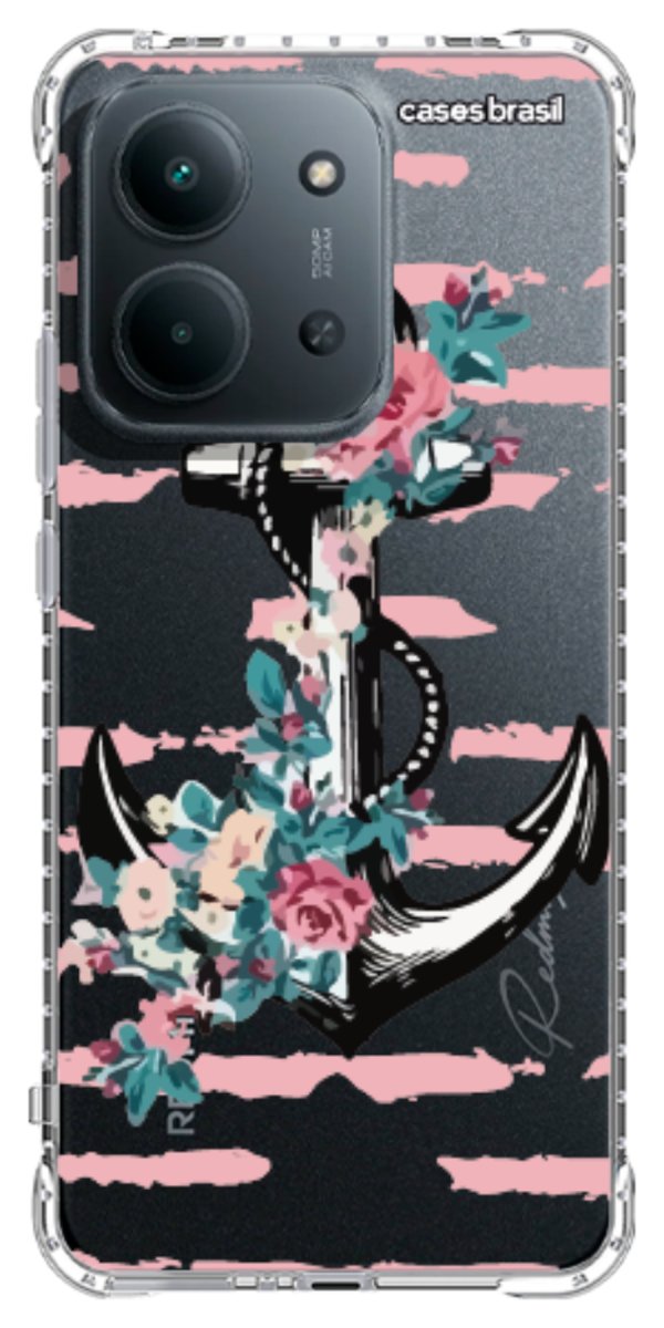 Capinha para Celular Âncora Floral