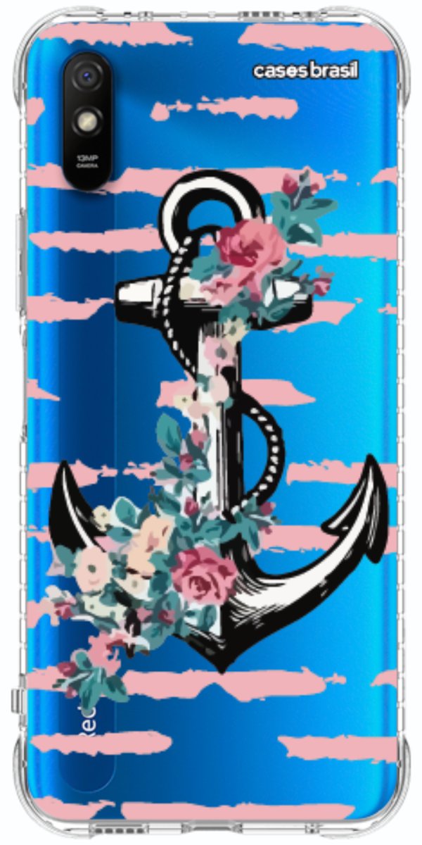 Capinha para Celular Âncora Floral