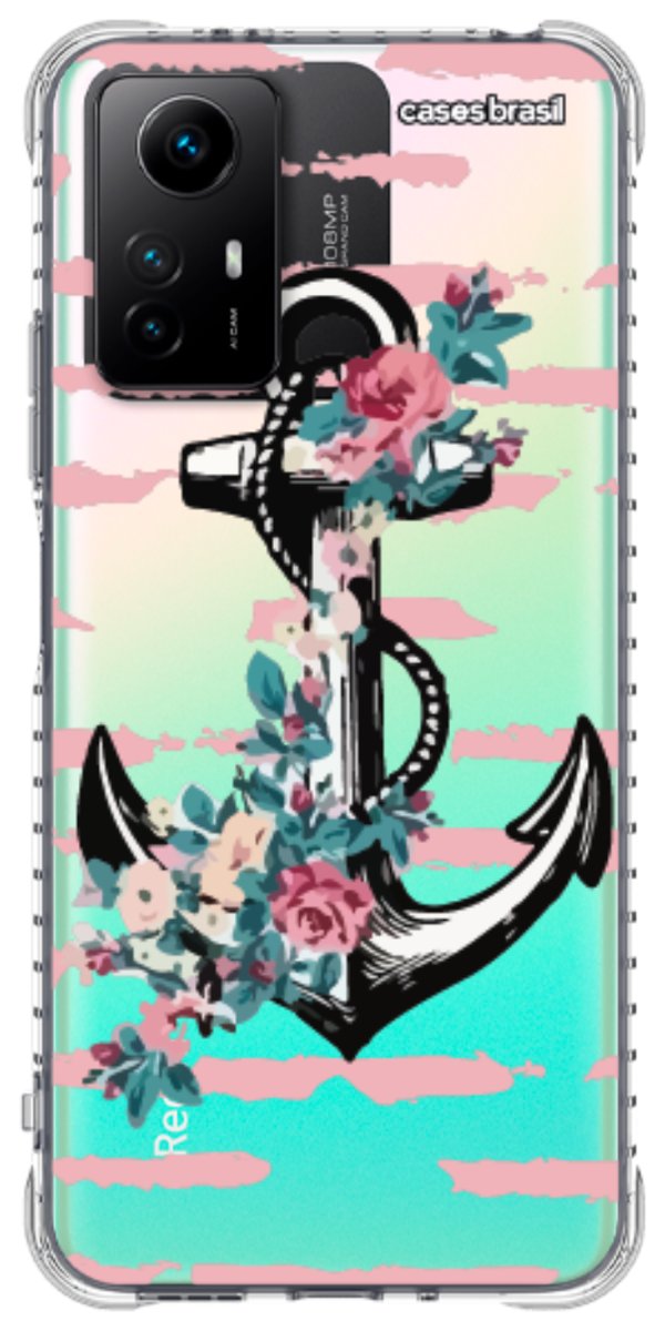Capinha para Celular Âncora Floral