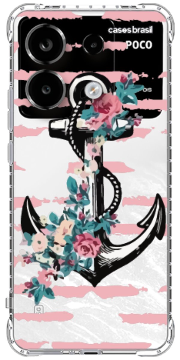 Capinha para Celular Âncora Floral