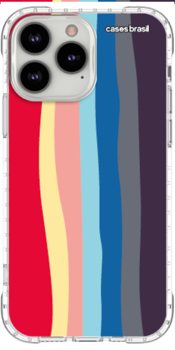Capinha para Celular Arco-íris Prismático