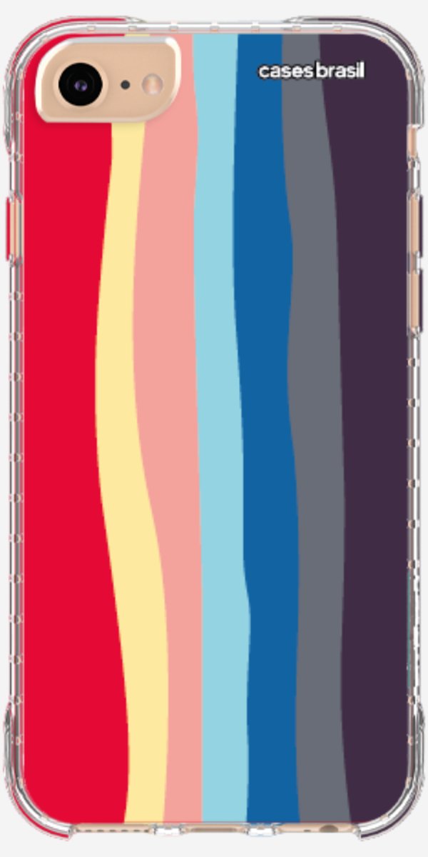 Capinha para Celular Arco-íris Prismático