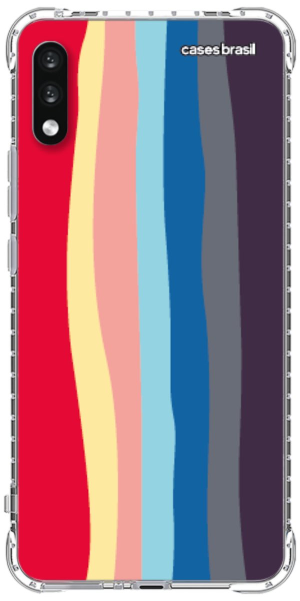 Capinha para Celular Arco-íris Prismático